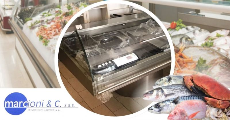  Offerta vendita online banco frigo usato per il pesce - Occasione acquisto banco frigo pescheria usato