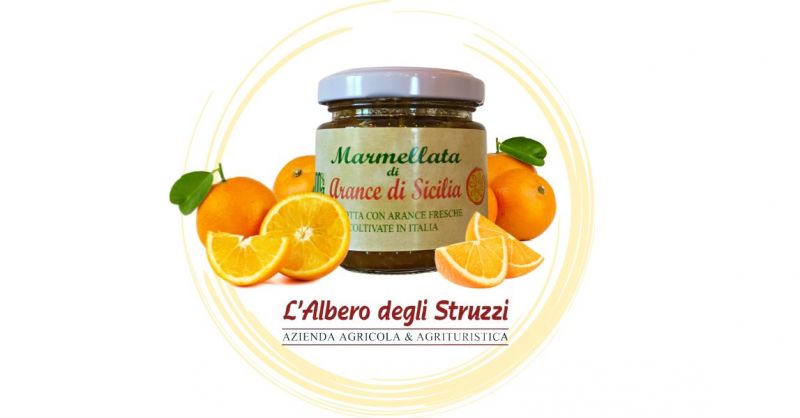 Promozione vendita online marmellata artigianale con Arance siciliane 200 gr
